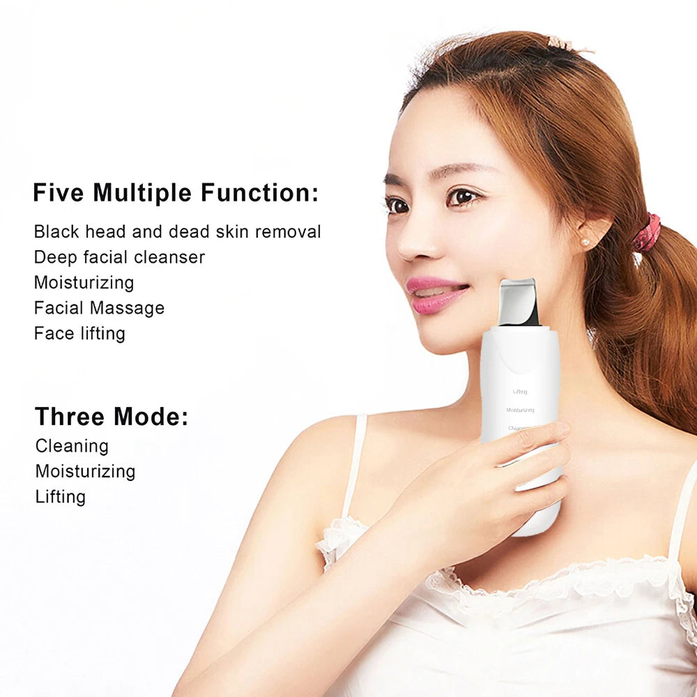 Ultrasonic Skin Scrubber/Facial Shovel