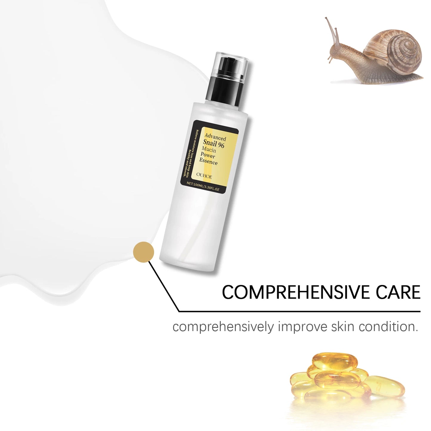 Snail Mucin 96% Korean Facial Essence