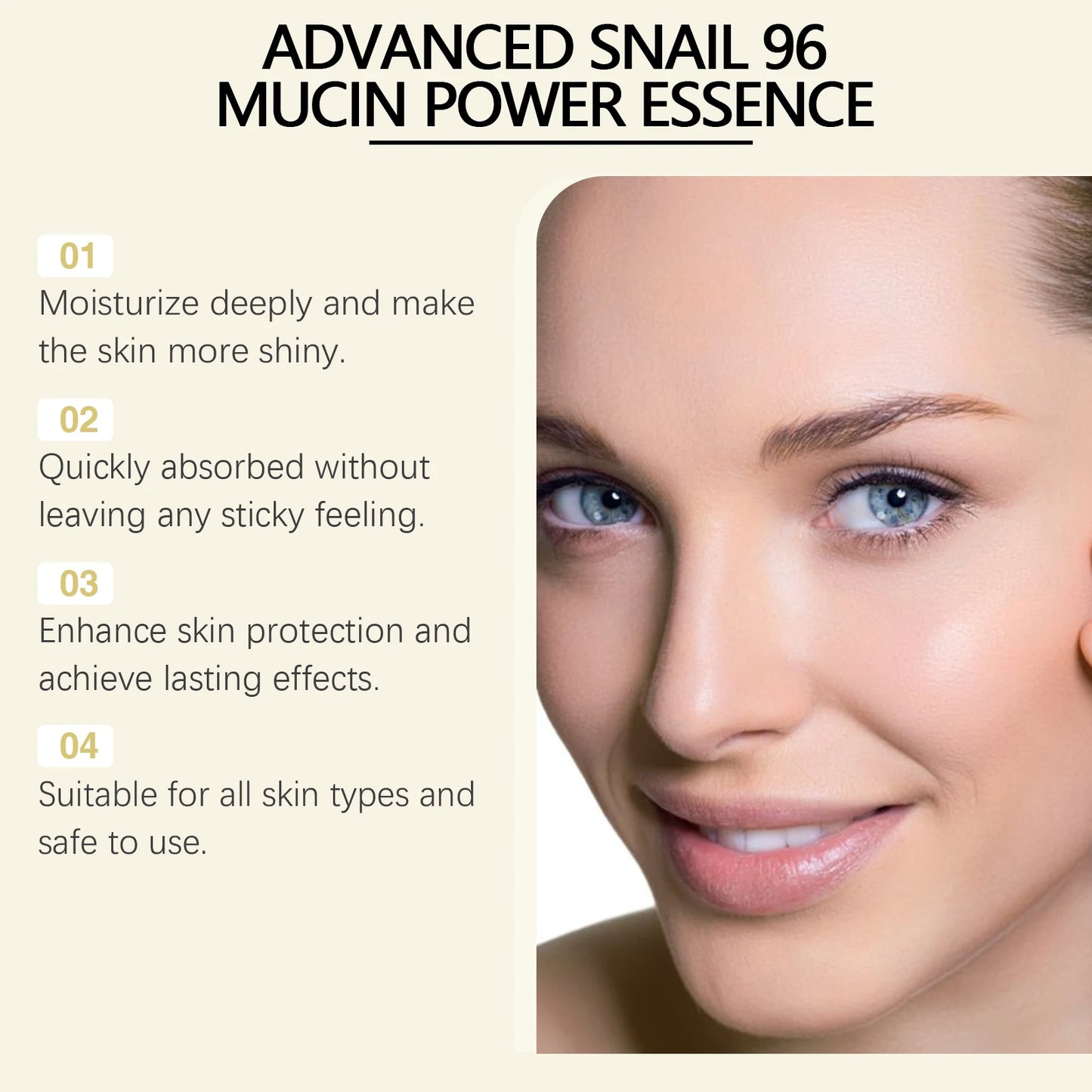 Snail Mucin 96% Korean Facial Essence