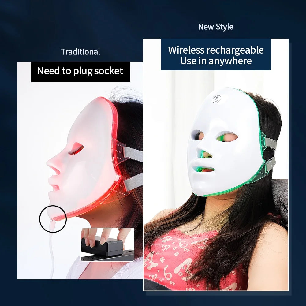 Face & Neck LED Beauty Mask