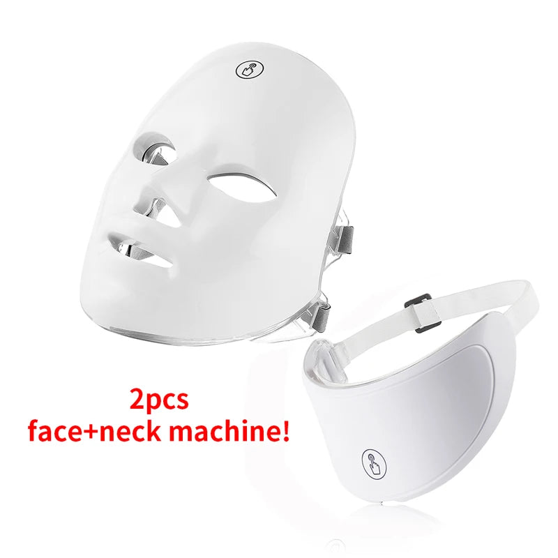 Face & Neck LED Beauty Mask