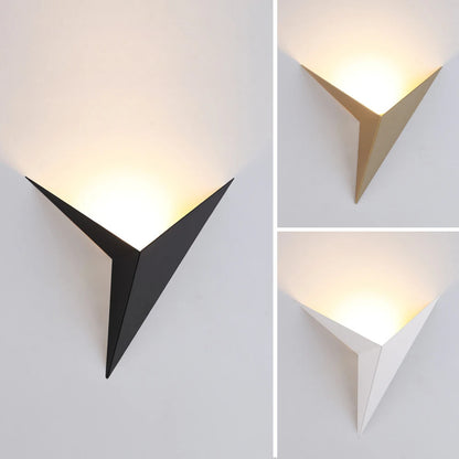 Modern Minimalist Triangle LED Wall Lamp