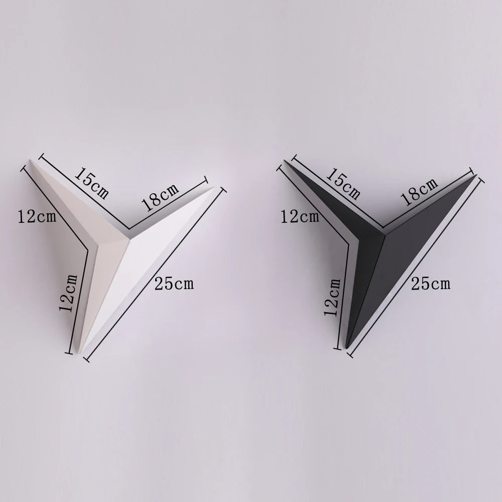 Modern Minimalist Triangle LED Wall Lamp