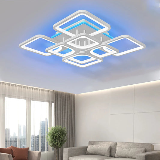 LumiLux Modern LED Ceiling Fixture – Elegant Lighting for Living, Dining & Bedrooms