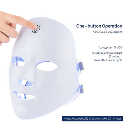 Face & Neck LED Beauty Mask