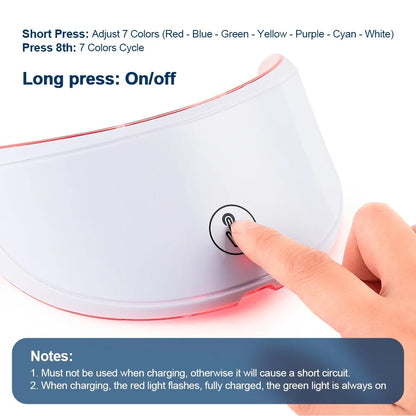 Face & Neck LED Beauty Mask