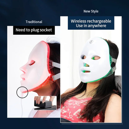 Face & Neck LED Beauty Mask